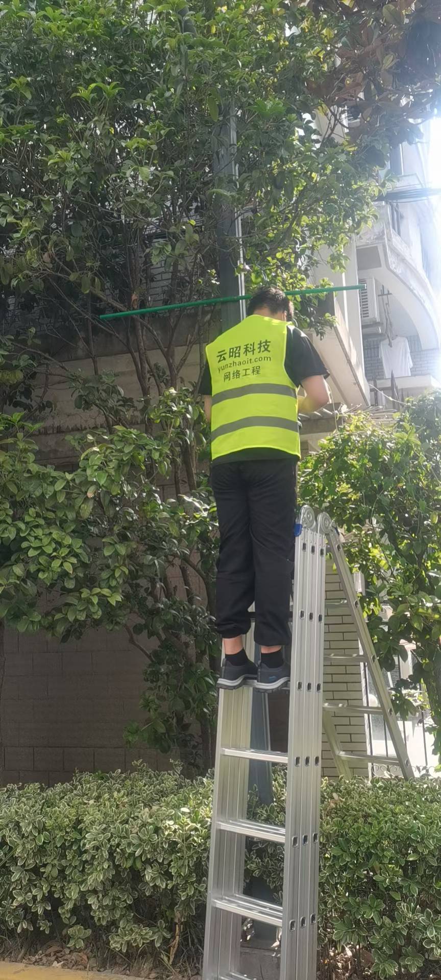 上海市普陀区怒江苑小区监控改造升级