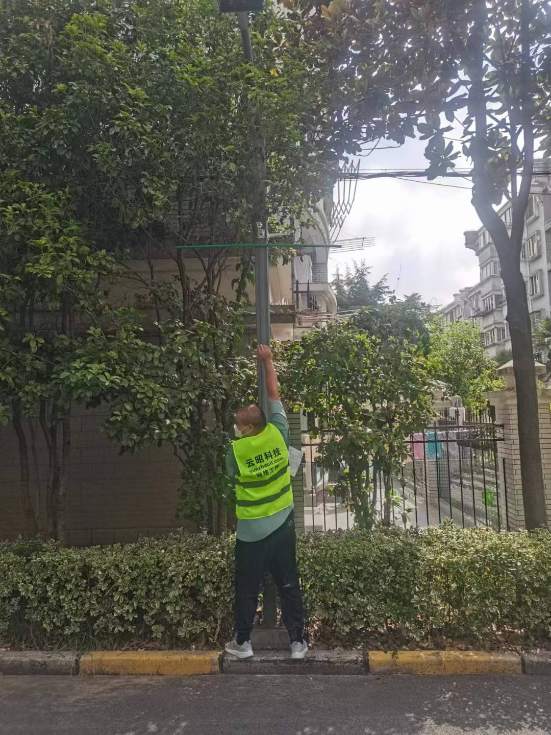 上海市普陀区怒江苑小区监控改造升级