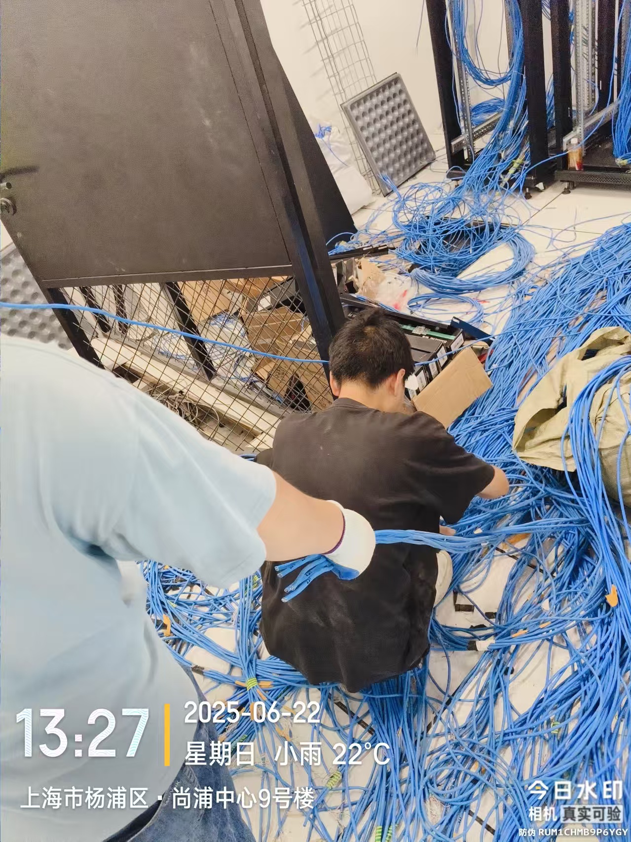 上海尚浦中心弱电施工