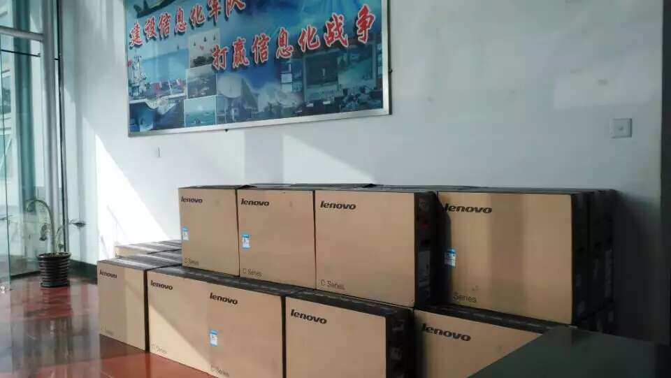 解放军某旅联想一体机